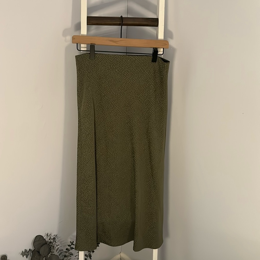 Loft Satin Skirt